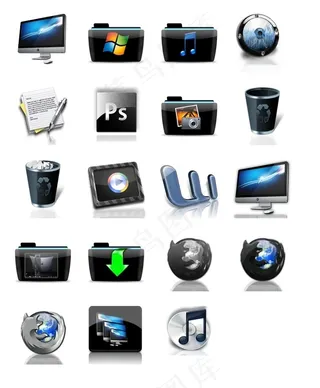 苹果系统桌面图标下载
