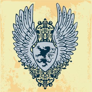 狮形徽章创意AI图下载免费下载