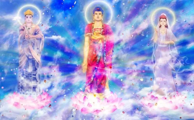 西方三圣(3150X1969(DPI:500))psd模版下载