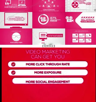 篇平化AE模板素材下载