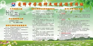 学校精神文明建设