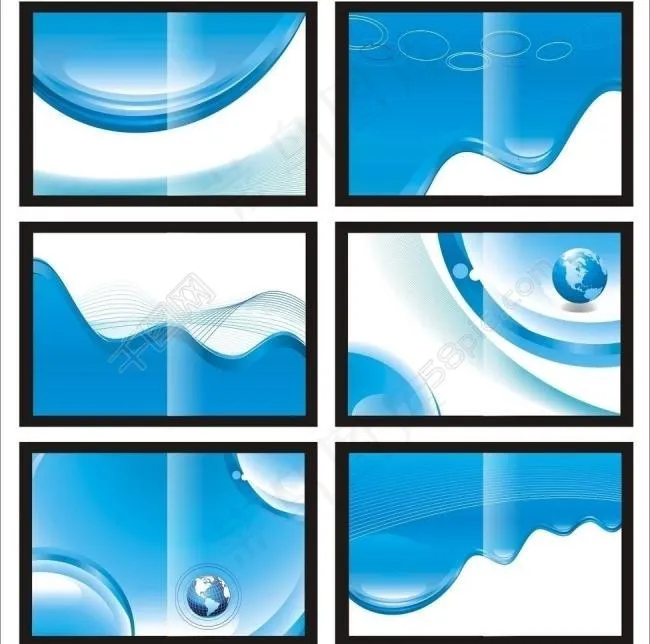 画册封面模板图片cdr矢量模版下载