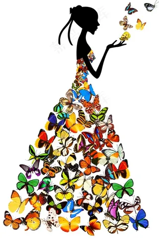 蝴蝶女孩