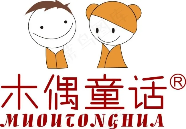 木偶童话LOGO矢量素材cdr矢量模版下载