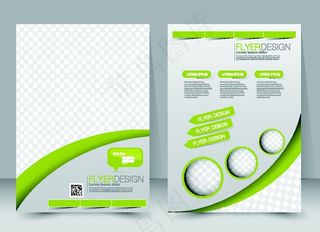 绿色环保手册背景图片