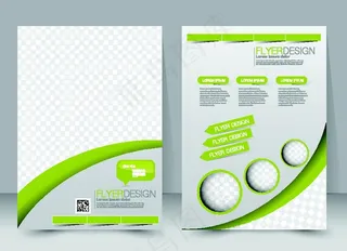 绿色环保手册背景图片