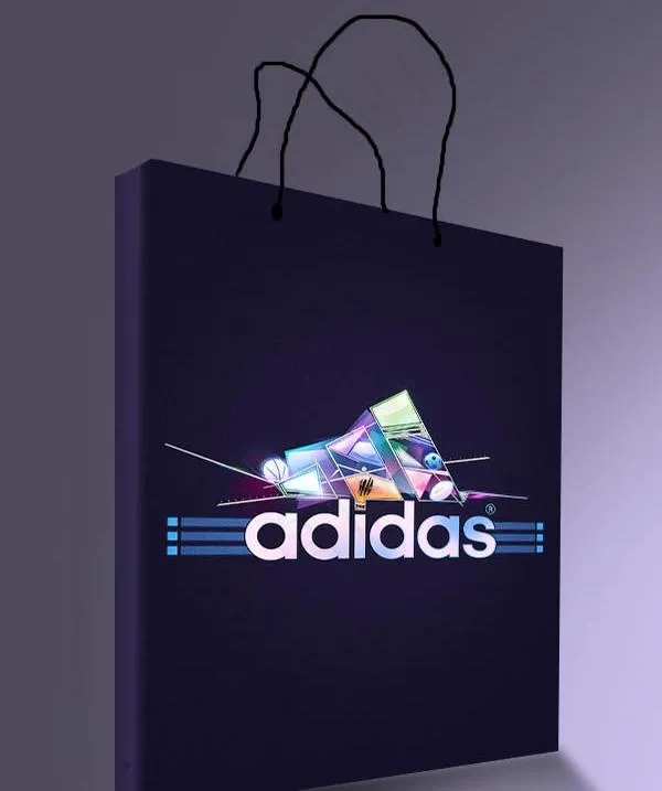 服装手提袋效果图psd模版下载