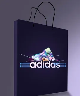 服装手提袋效果图