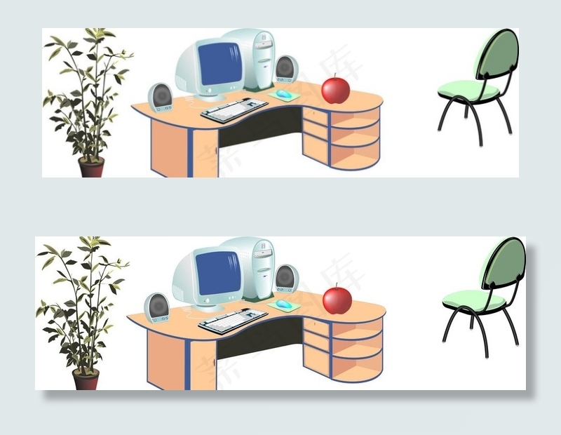 创意小屋图片cdr矢量模版下载