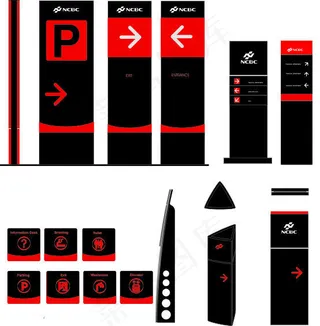 户外标识导向标识牌