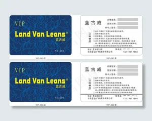 时尚花纹VIP会员卡