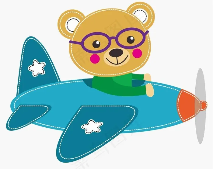 卡通 局图图片cdr矢量模版下载