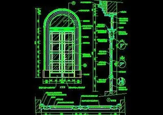 单扇门详图、双扇门详图、木做门套-...