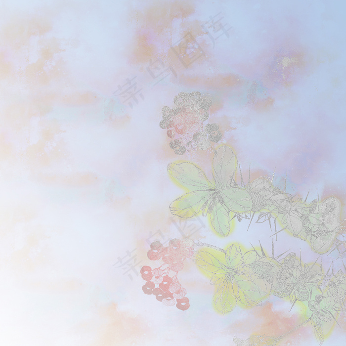 漂亮花朵背景图