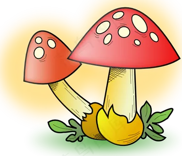 罗曼诺夫蘑菇剪贴画