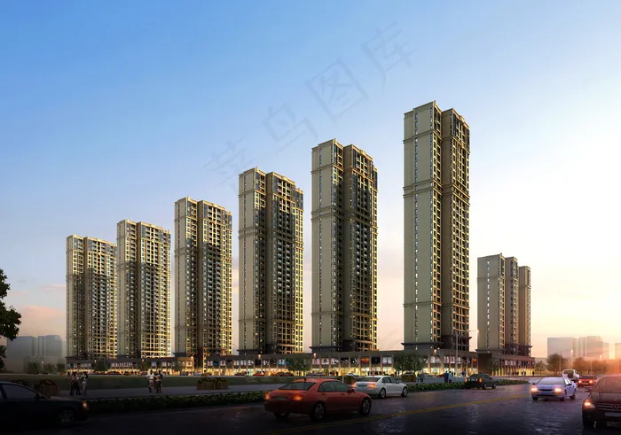 建筑高层图片