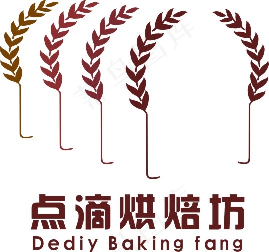 点滴烘焙坊logocdr矢量模版下载