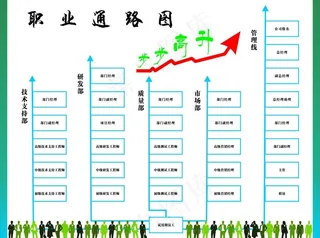 职业通路图 职业晋升