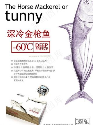 金枪鱼海报图片