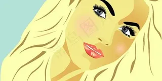 2款性感美女矢量素材