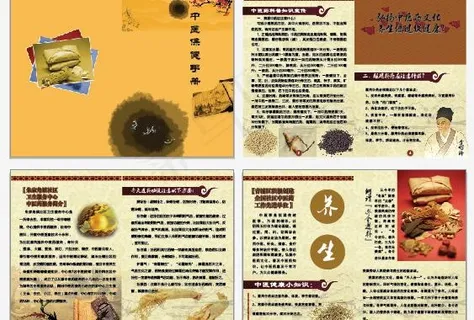 中医画册图片