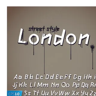 有趣的字母与创意字体设计矢量图03