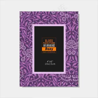 母亲节玻璃相框设计稿