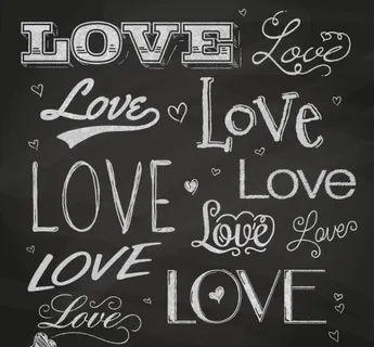 love字体设计 love字体设计