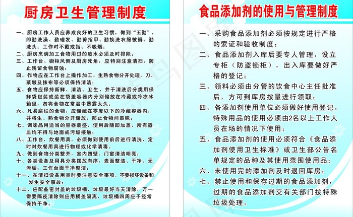 制度牌图片cdr矢量模版下载