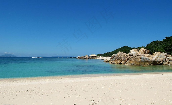 三亚风景 天涯海角 大海 蓝天图片