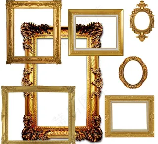 欧式相框图片
