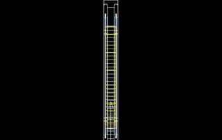 自动扶梯、自动电梯cad模型素材9