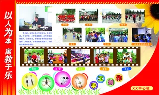 以人为本展板设计