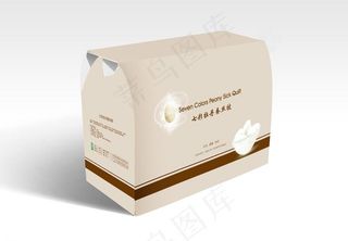 蚕丝被包装图片