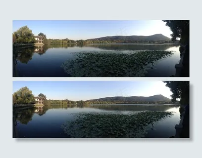 全景西湖某景色图片 全景西湖某景色图片