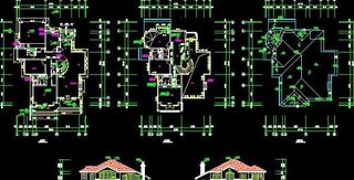 典型二层住宅设计图 16...