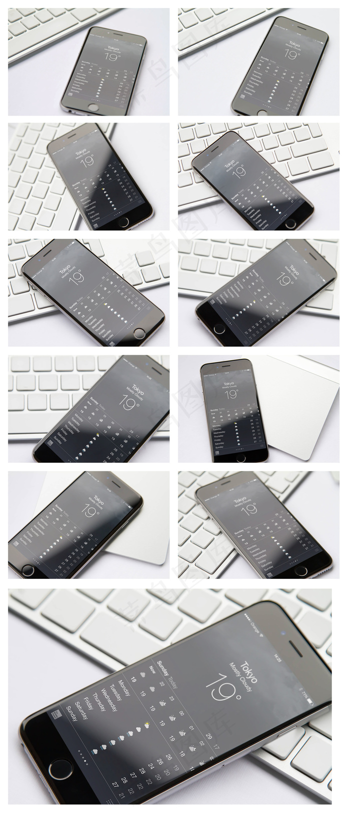 iPhone6的光照样机psd模版下载