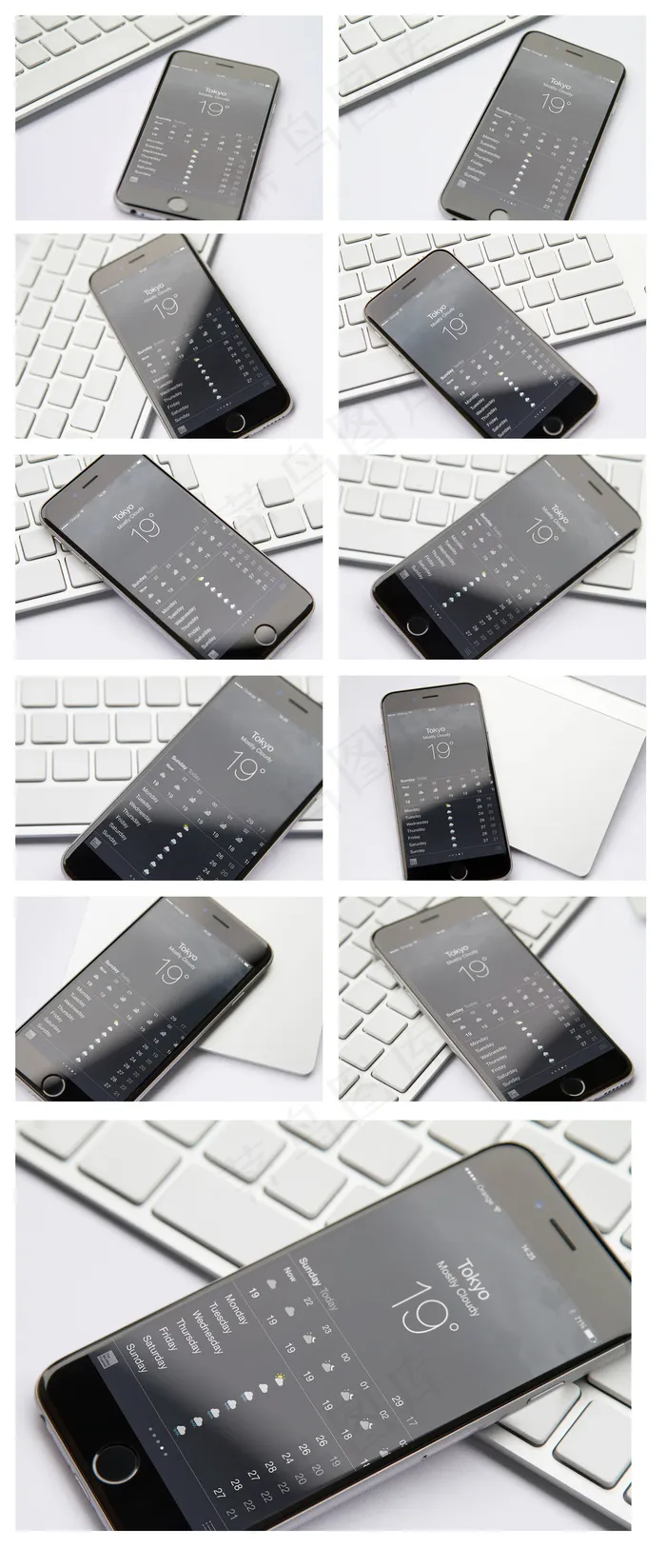 iPhone6的光照样机psd模版下载