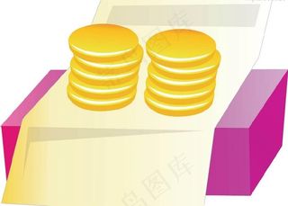 金币矢量图片