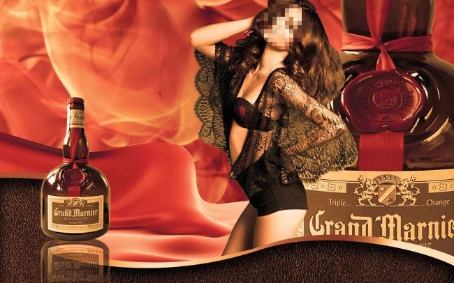 金发性感美女psd模版下载