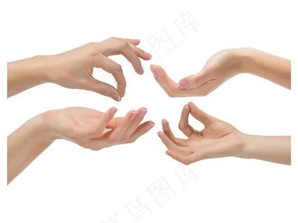 用手指OK手势png元素素材