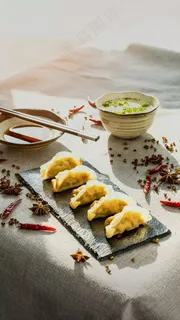 饺子高清摄影图片