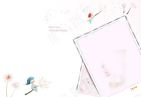 儿童相册PSD分层模板