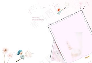 儿童相册PSD分层模板