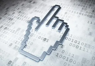 科技手指 高清图片