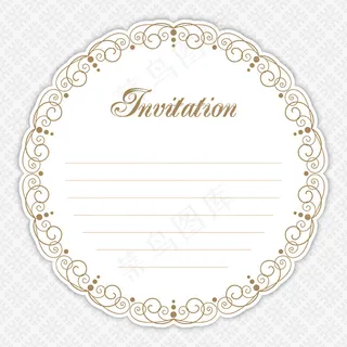 精美欧式花纹花边设计矢量素材