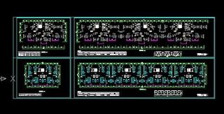高层住宅室内装修设计平面图