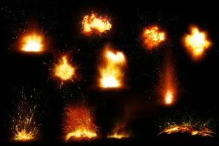 各式高清火焰素材