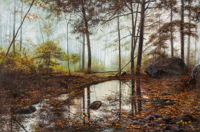 今朝美术馆原创朝鲜油画