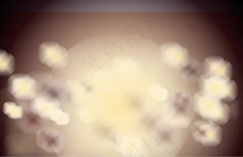 舞台灯光荧光闪闪动态PPT模板